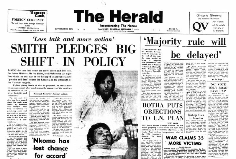 Rhodesia Herald - 7 September 1978
