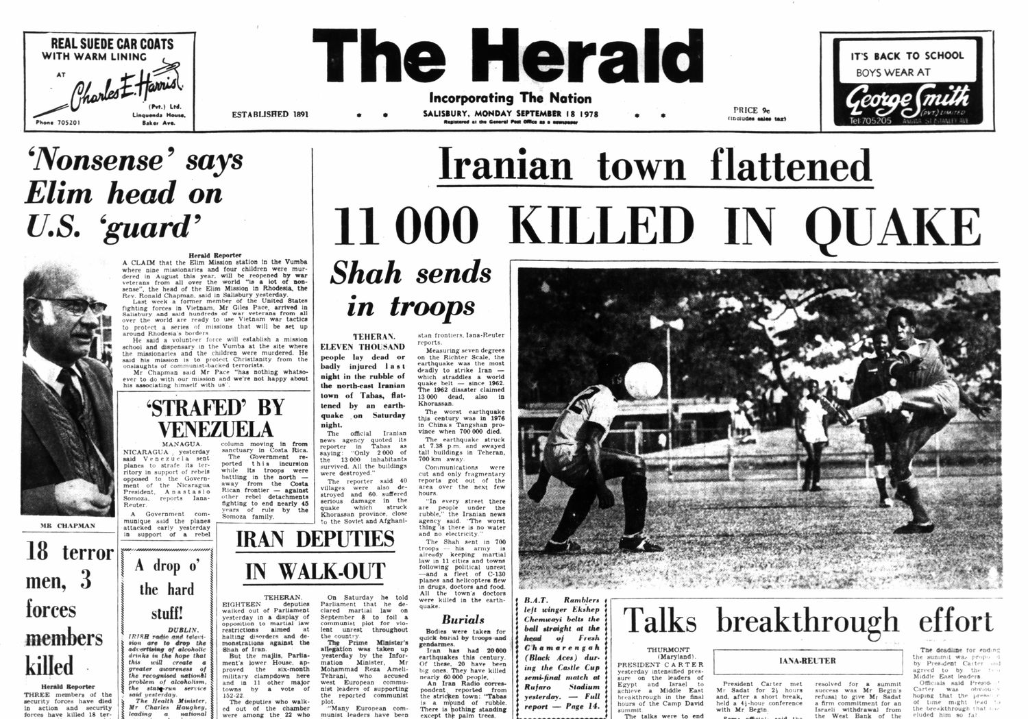Rhodesia Herald - 18 September 1978