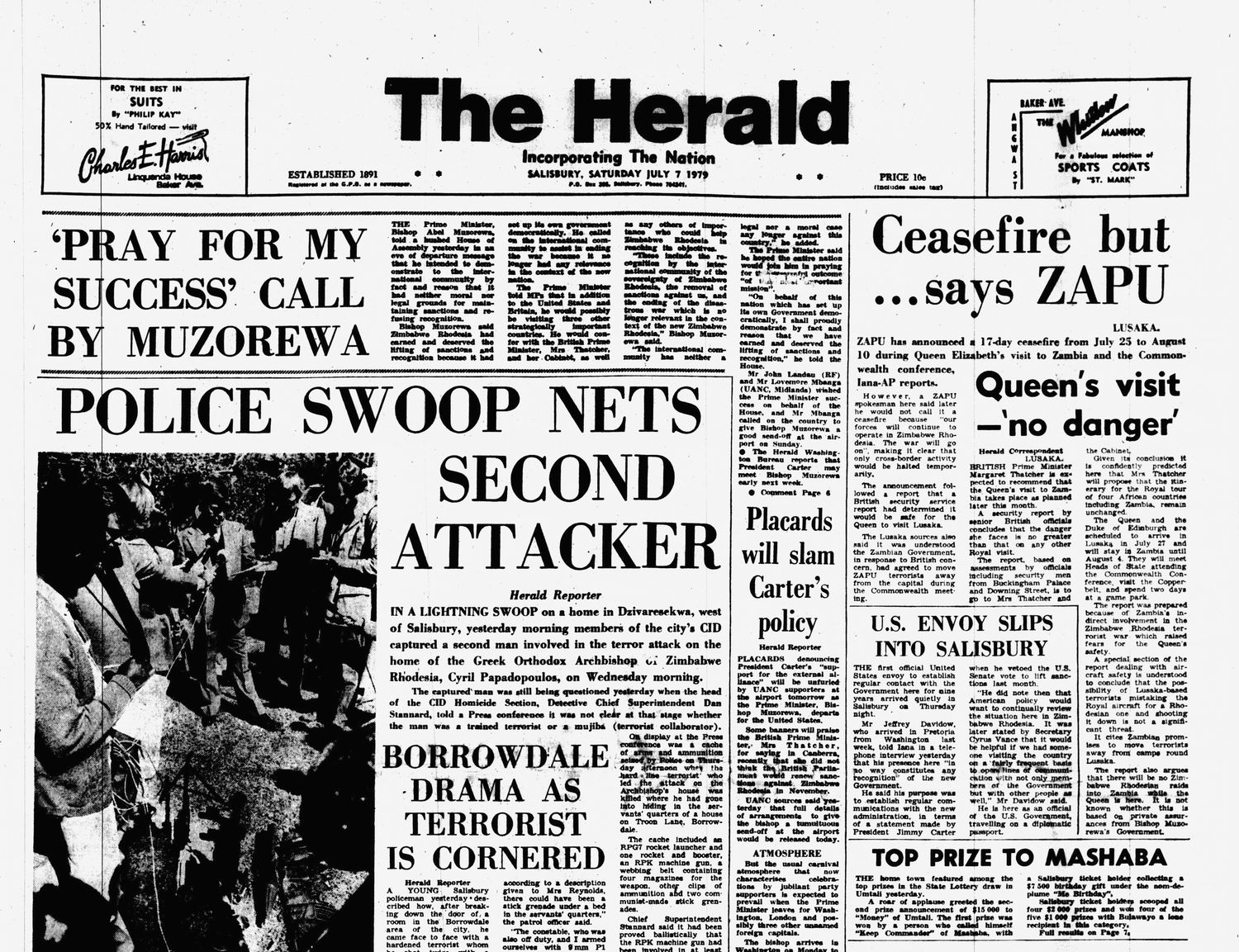 Rhodesia Herald - 7 July 1979
