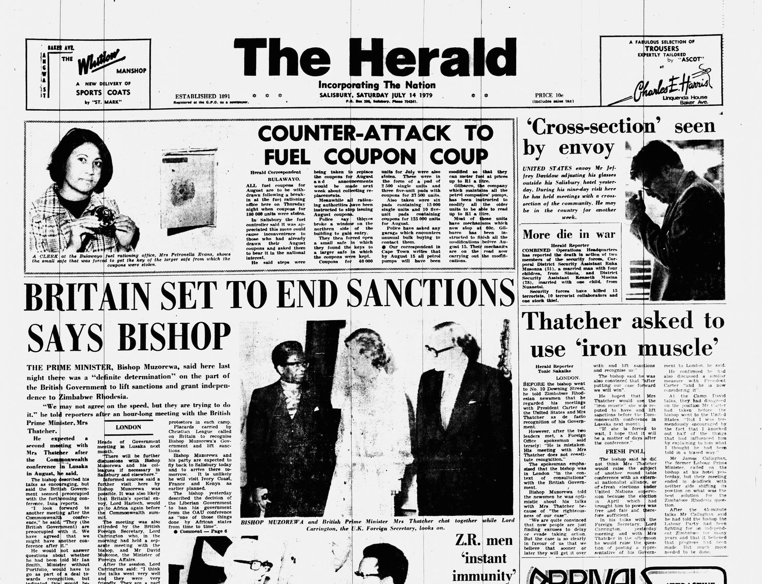 Rhodesia Herald - 14 July 1979
