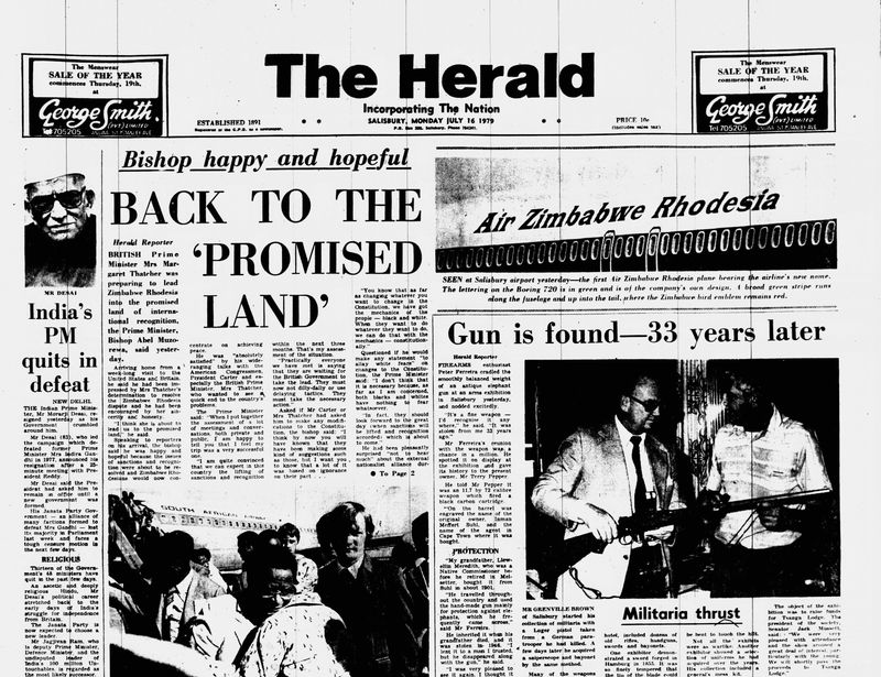 Rhodesia Herald - 16 July 1979