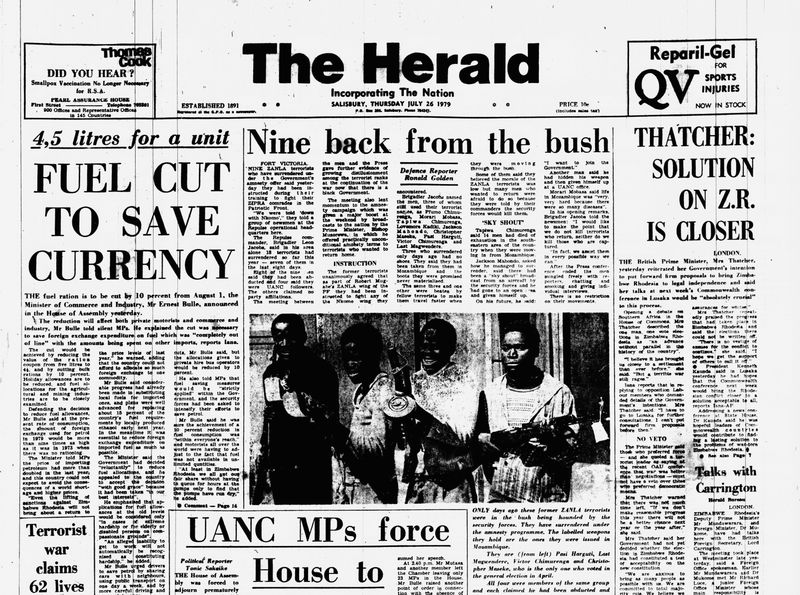 Rhodesia Herald - 26 July 1979