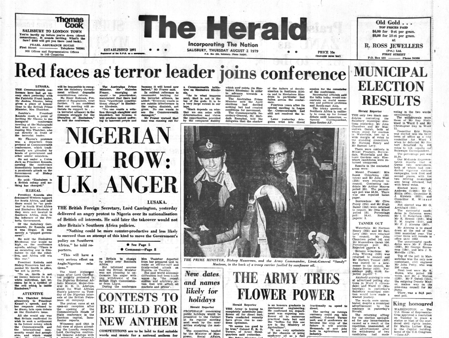 Rhodesia Herald - 2 August 1979