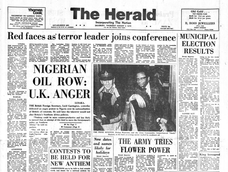 Rhodesia Herald - 2 August 1979