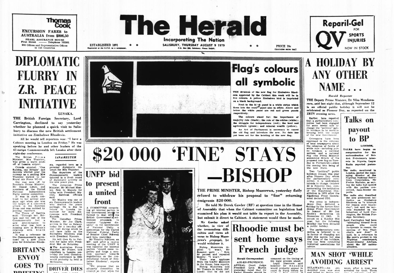 Rhodesia Herald - 9 August 1979