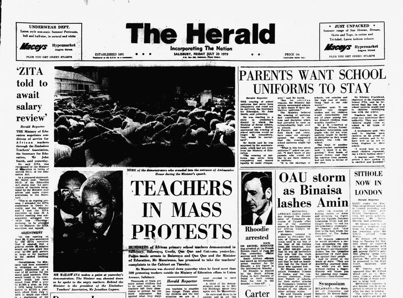 Rhodesia Herald - 20 July 1979