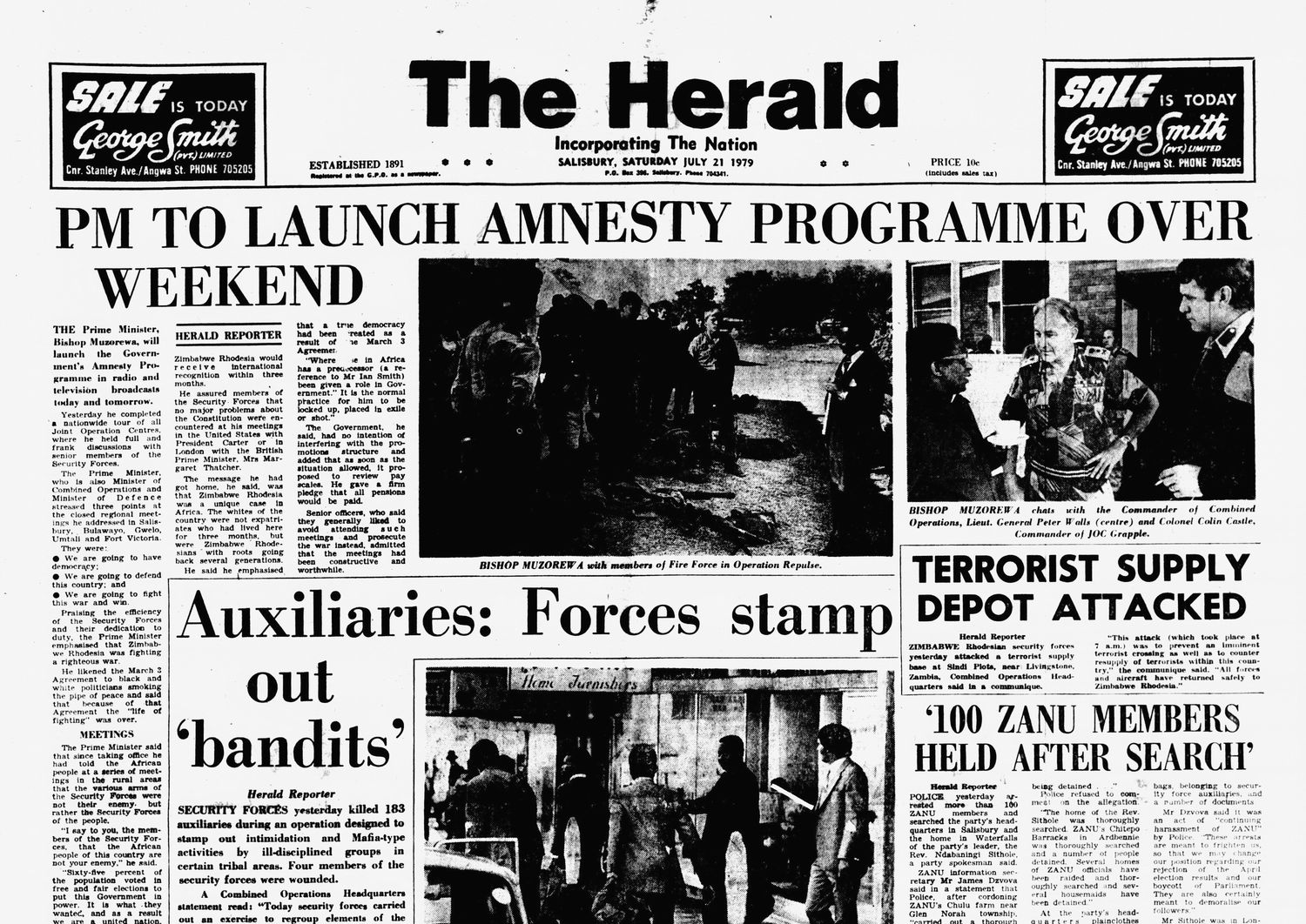 Rhodesia Herald - 21 July 1979