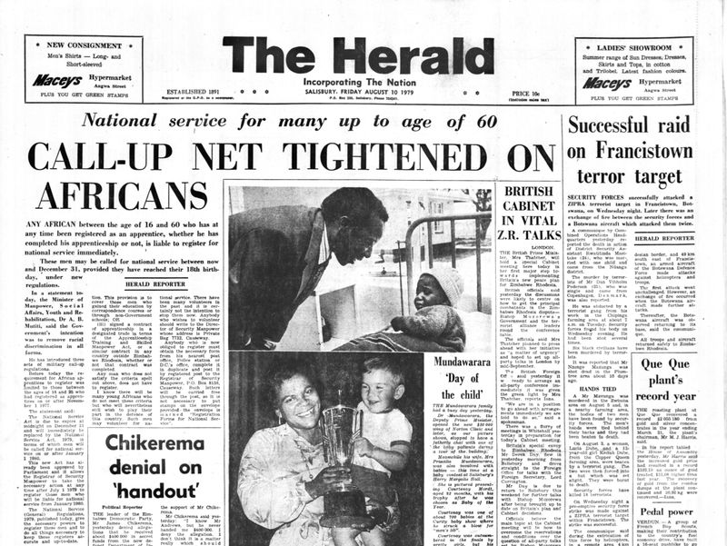 Rhodesia Herald - 10 August 1979