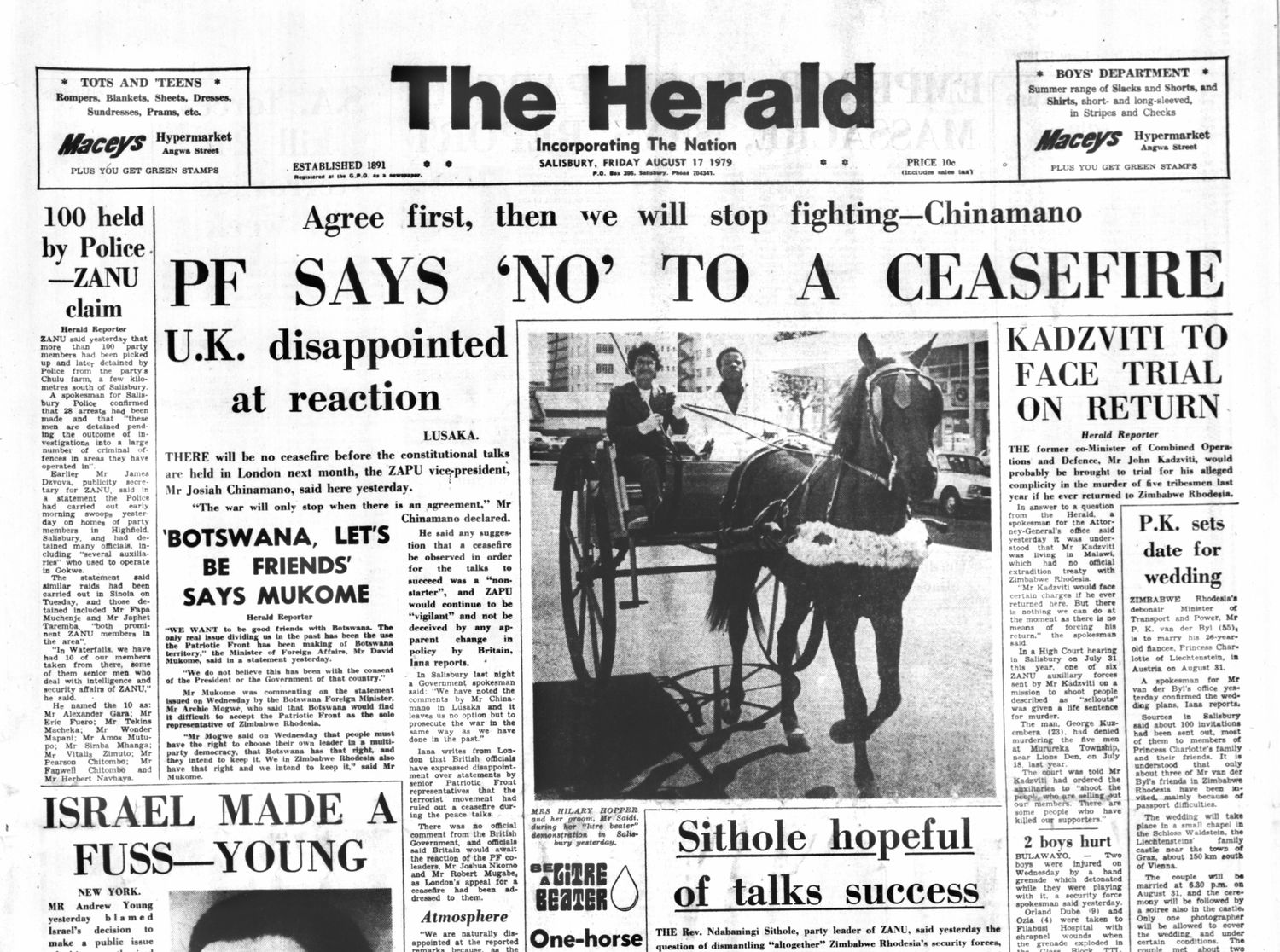 Rhodesia Herald - 17 August 1979