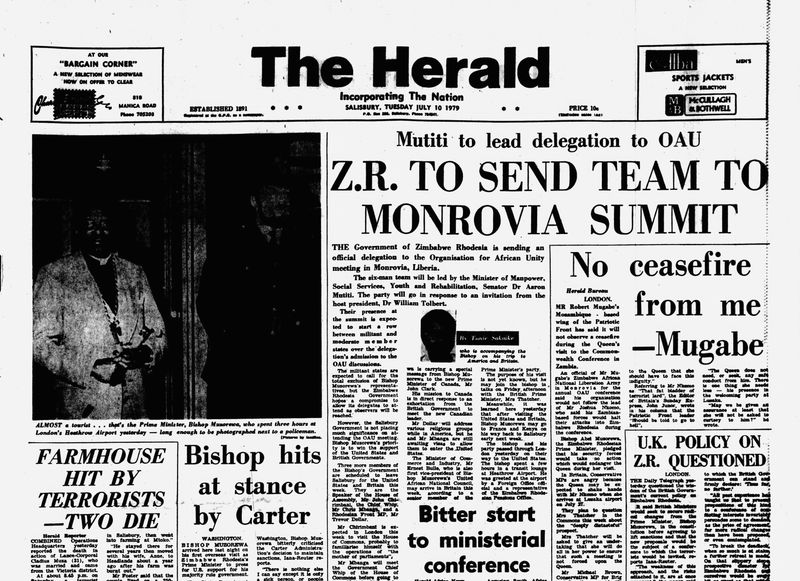 Rhodesia Herald - 10 July 1979