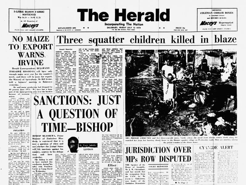 Rhodesia Herald - 13 July 1979