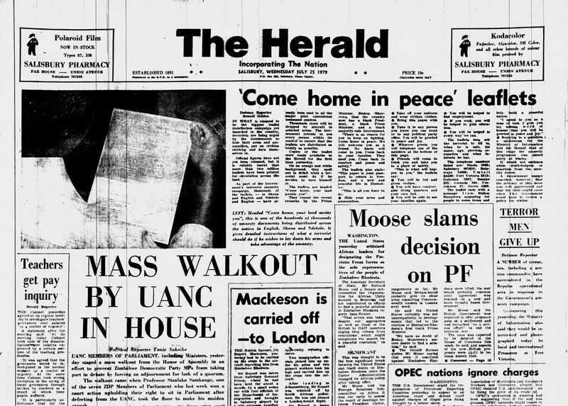Rhodesia Herald - 25 July 1979