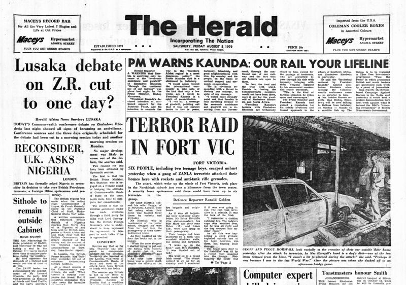 Rhodesia Herald - 3 August 1979