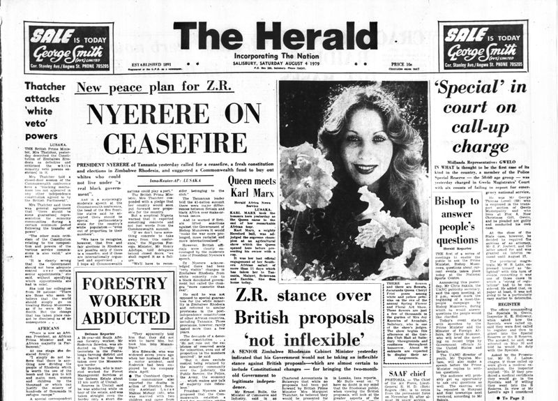 Rhodesia Herald - 4 August 1979
