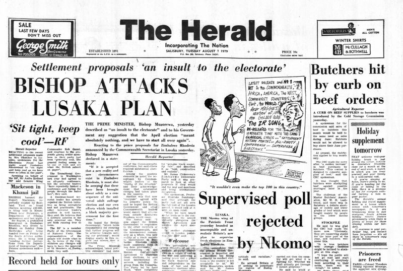 Rhodesia Herald - 7 August 1979