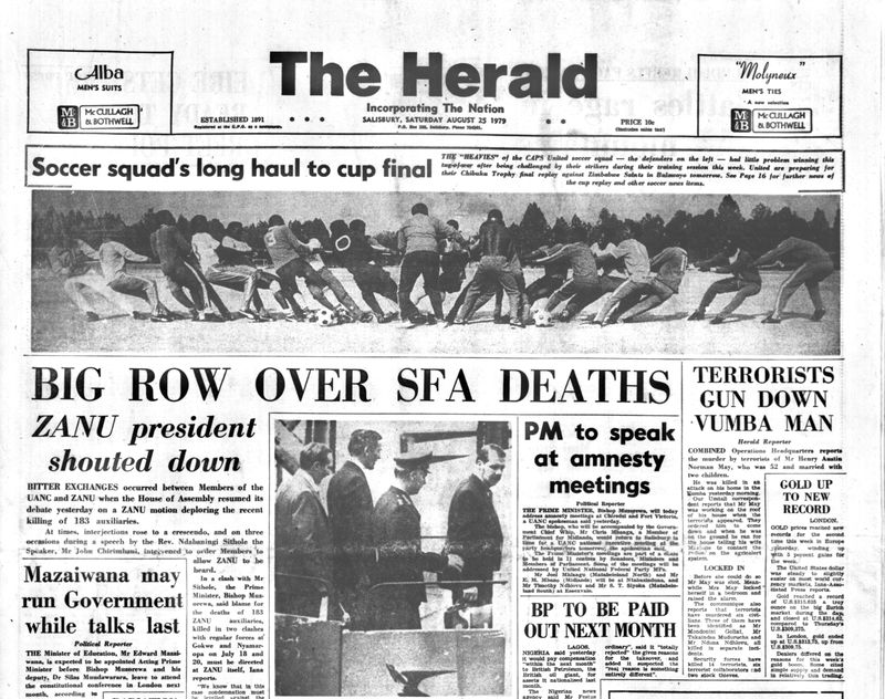 Rhodesia Herald - 25 August 1979
