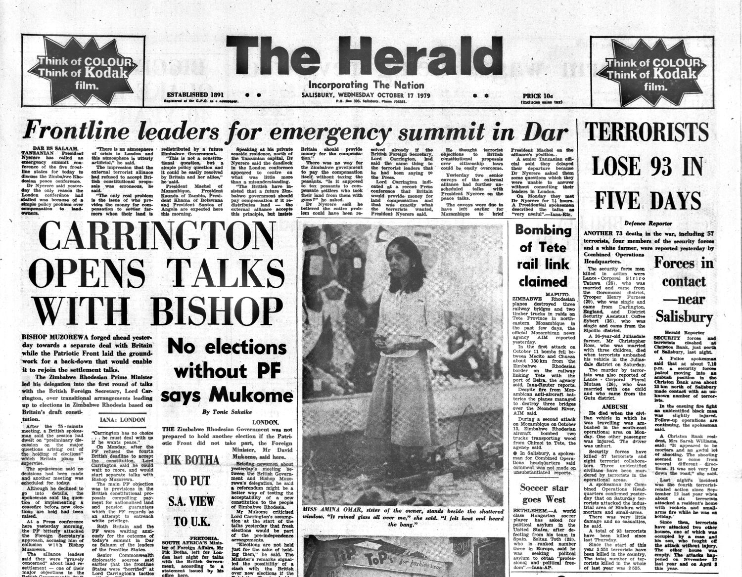 Rhodesia Herald - 17 October 1979