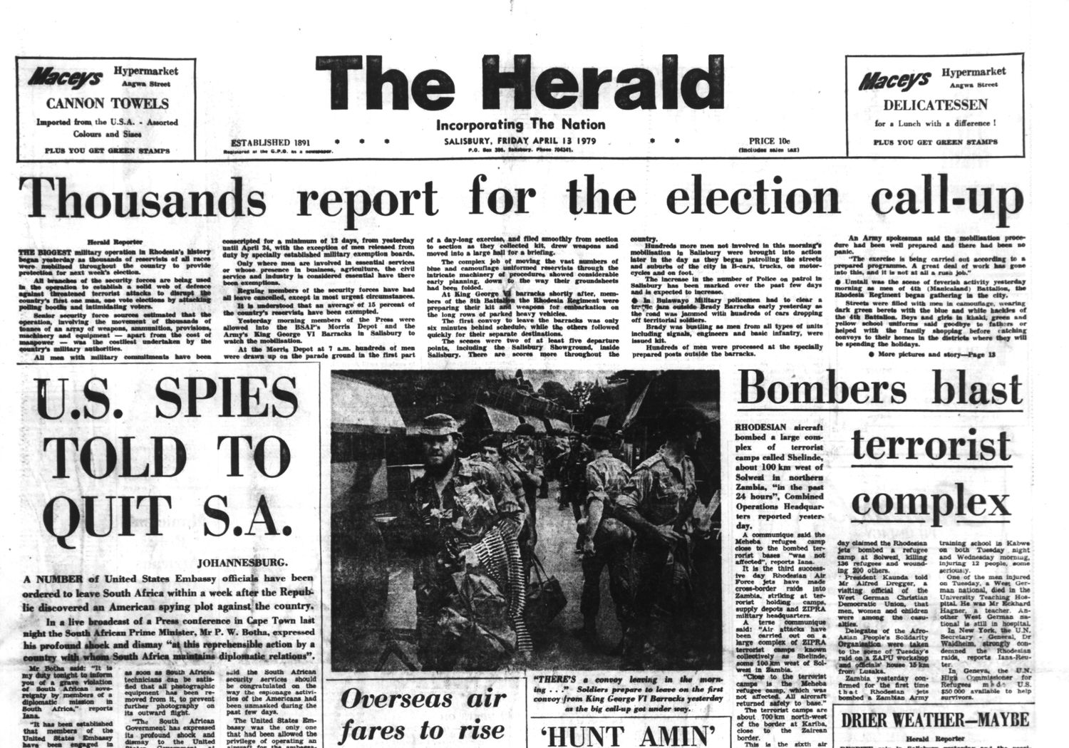 Rhodesia Herald - 13 April 1979