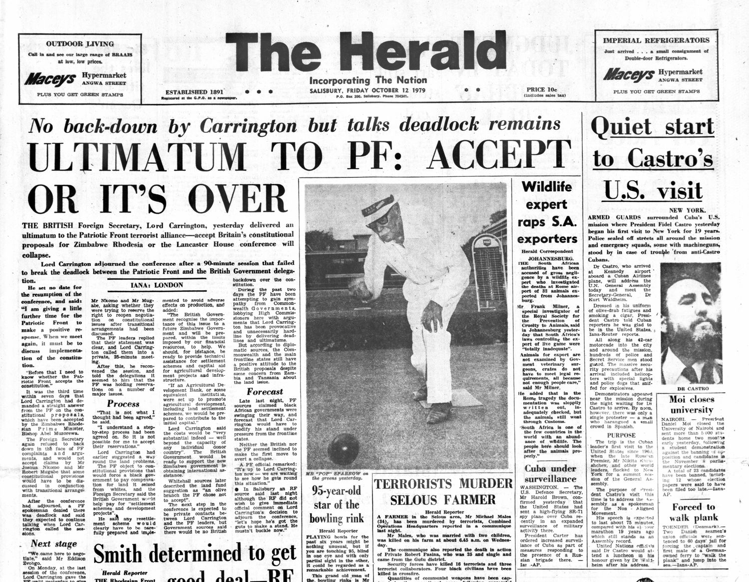 Rhodesia Herald - 12 October 1979