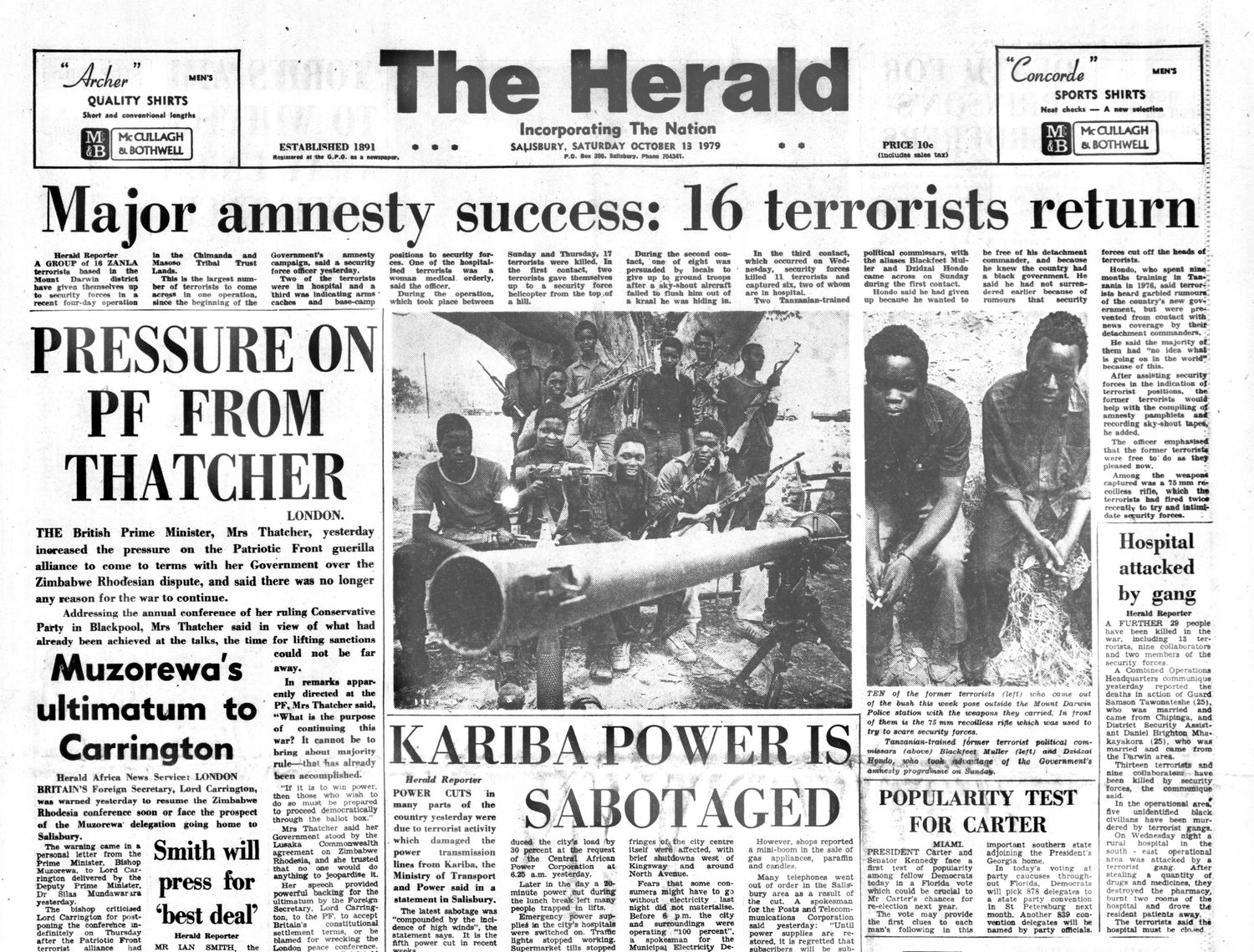 Rhodesia Herald - 13 October 1979