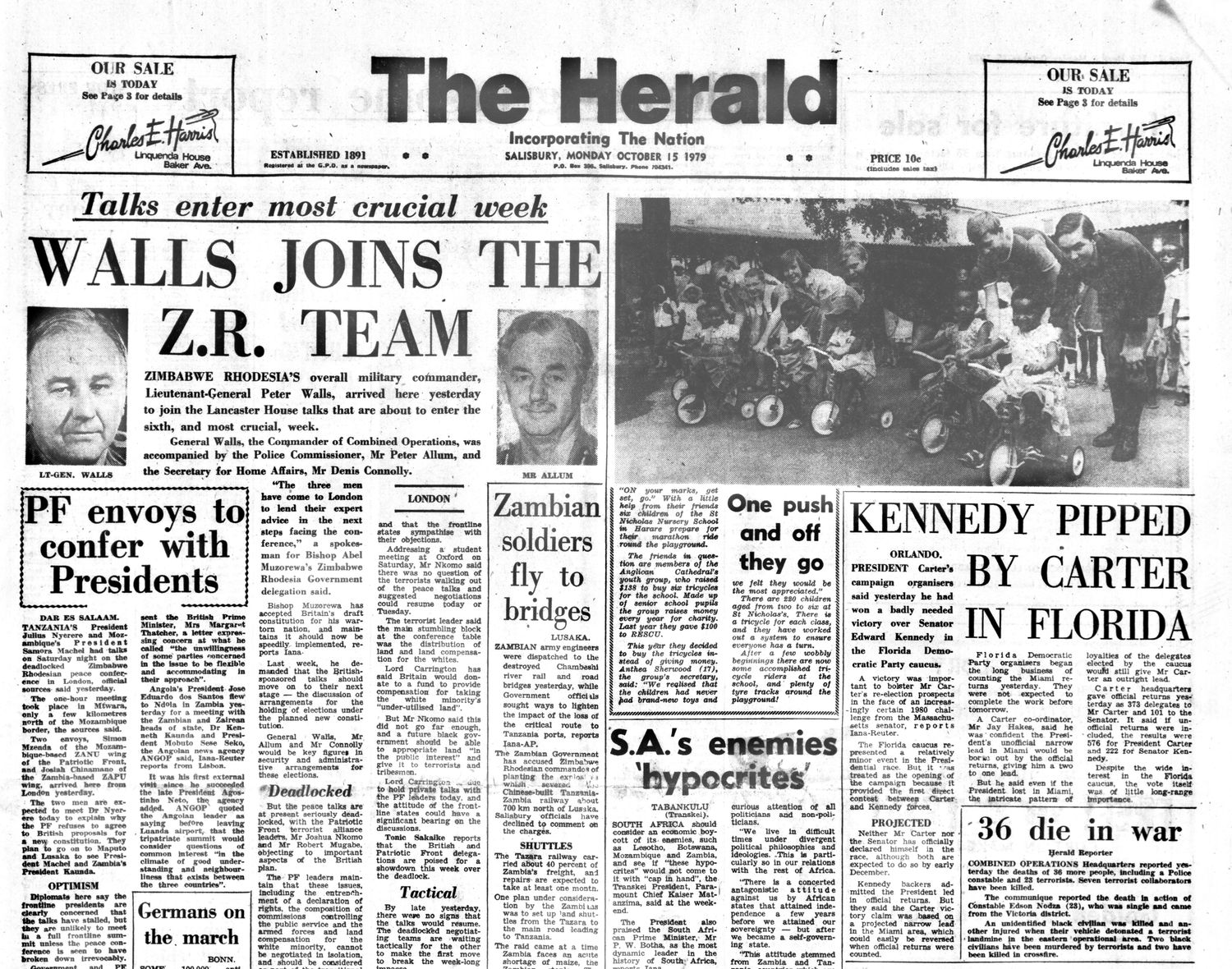 Rhodesia Herald - 15 October 1979