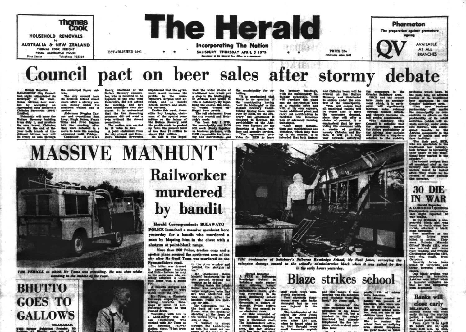 Rhodesia Herald - 5 April 1979