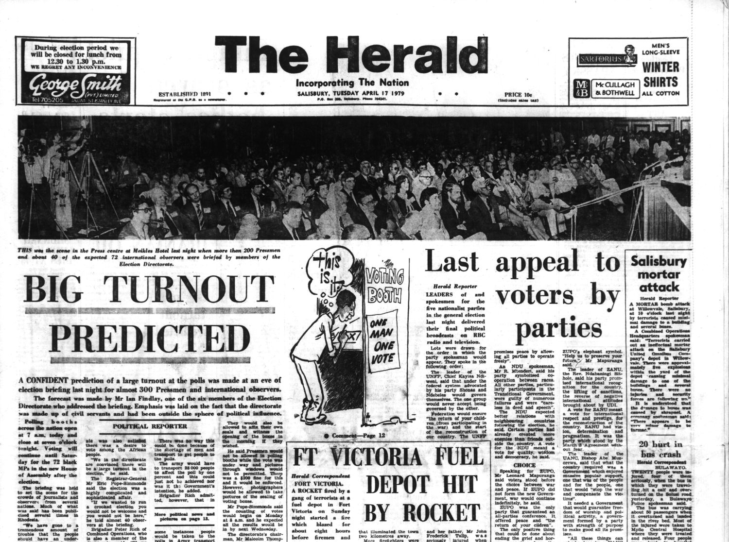 Rhodesia Herald - 17 April 1979