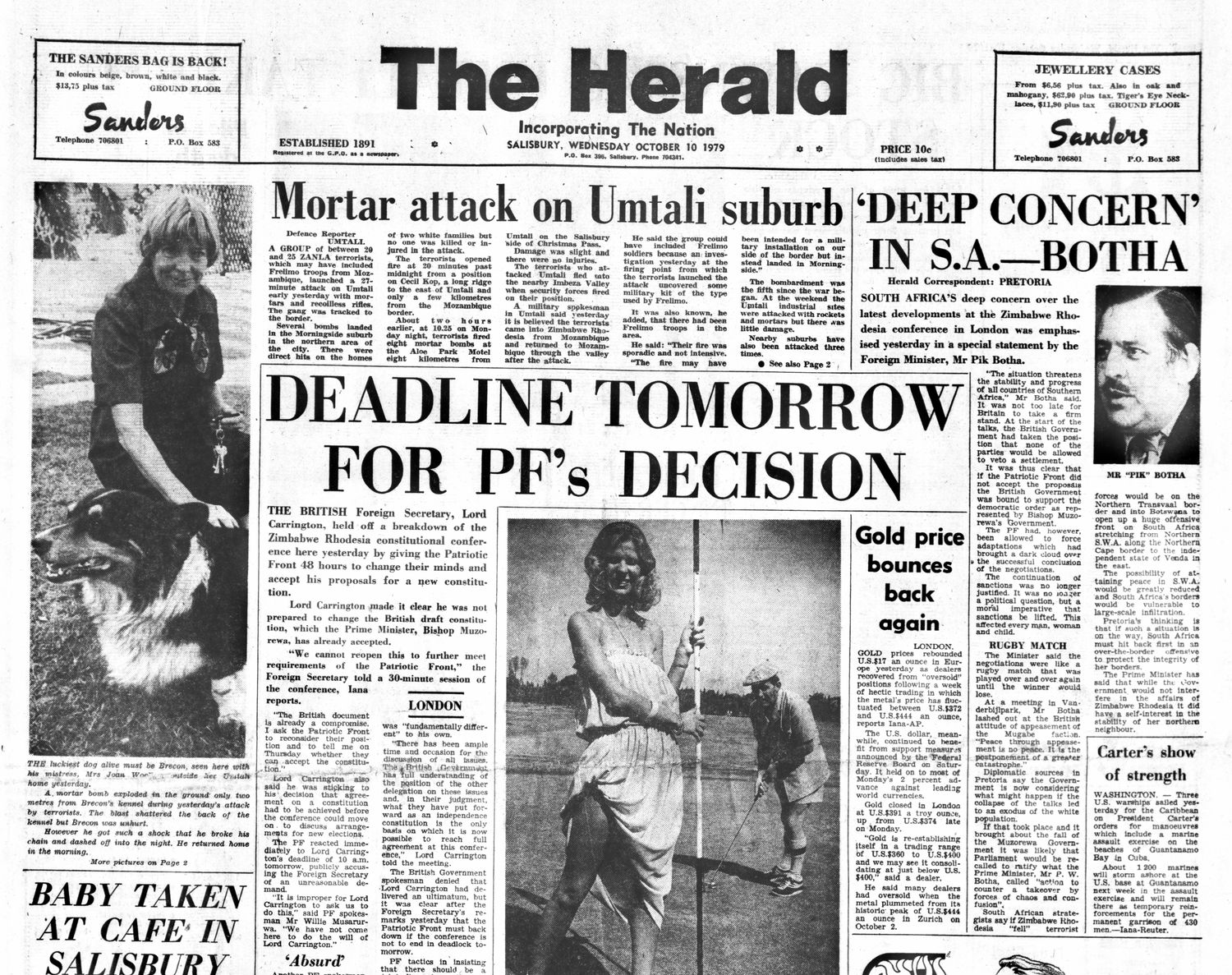 Rhodesia Herald - 10 October 1979