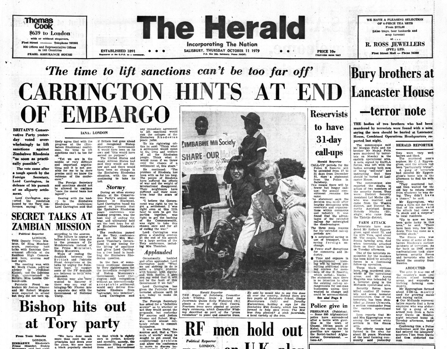 Rhodesia Herald - 11 October 1979