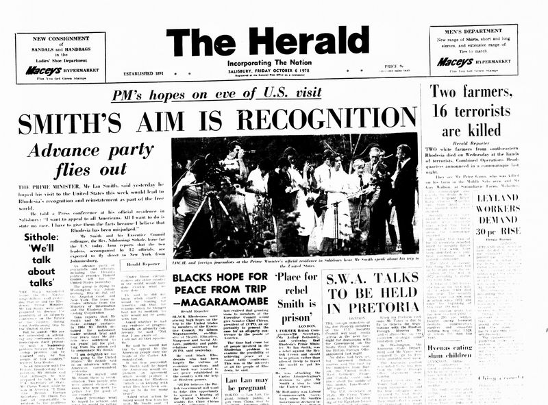 Rhodesia Herald - 6 October 1978
