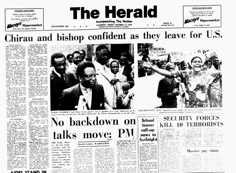 Rhodesia Herald - 13 October 1978