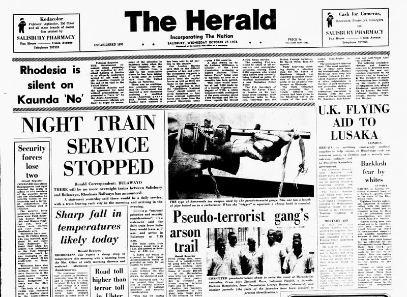 Rhodesia Herald - 25 October 1978
