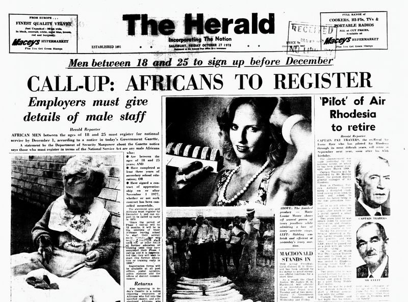 Rhodesia Herald - 27 October 1978