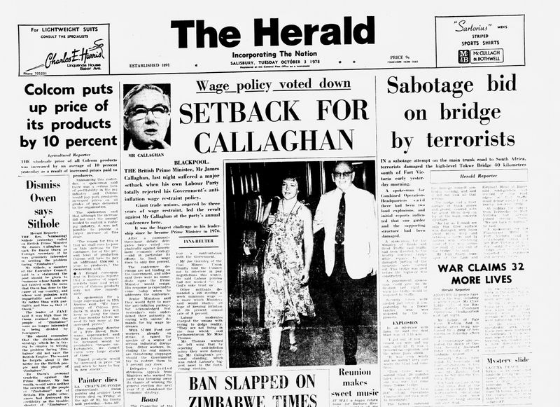 Rhodesia Herald - 3 October 1978