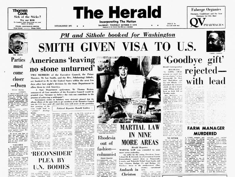 Rhodesia Herald - 5 October 1978