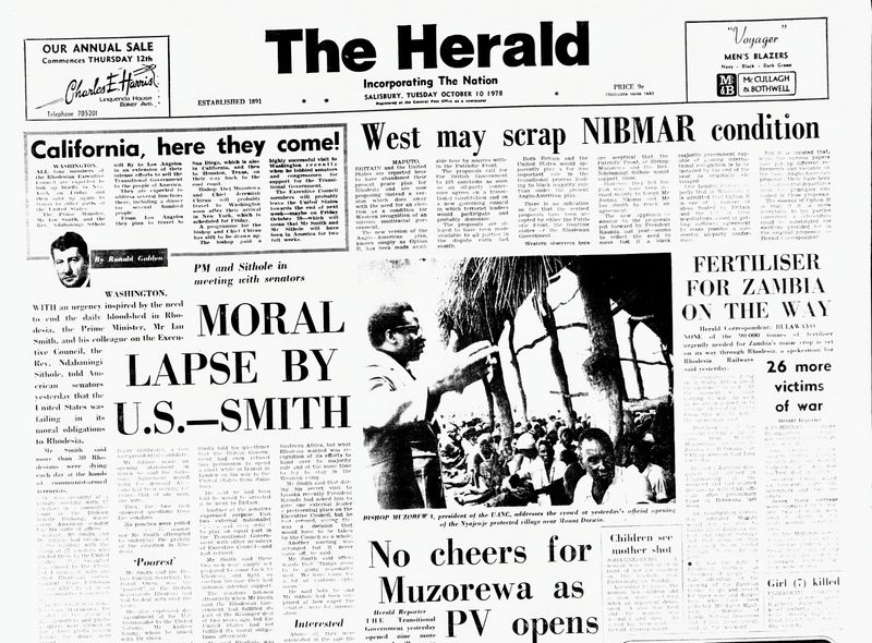 Rhodesia Herald - 10 October 1978