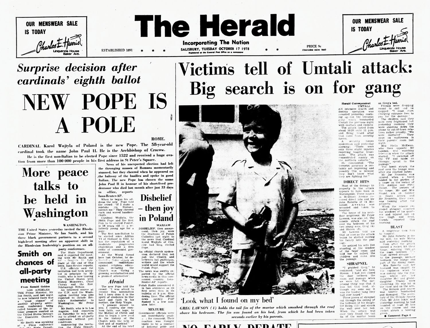 Rhodesia Herald - 17 October 1978