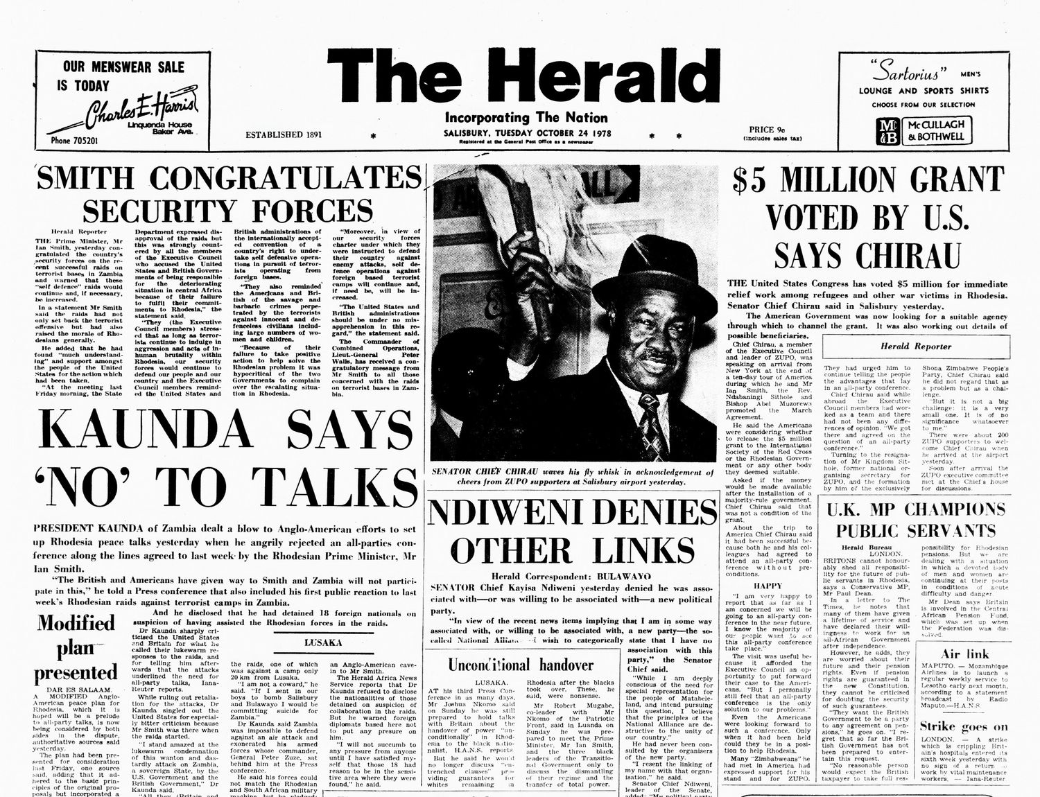 Rhodesia Herald - 24 October 1978