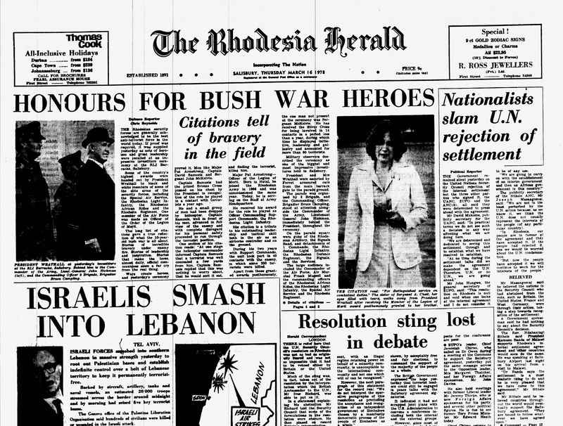 Rhodesia Herald - 16 March 1978