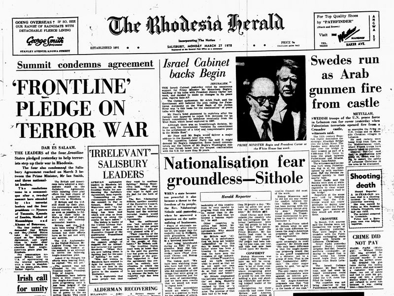 Rhodesia Herald - 27 March 1978