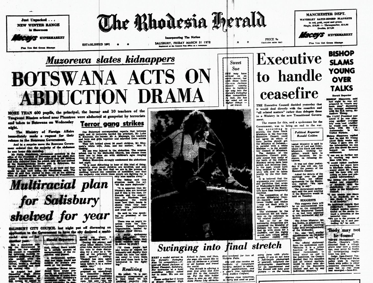 Rhodesia Herald - 31 March 1978