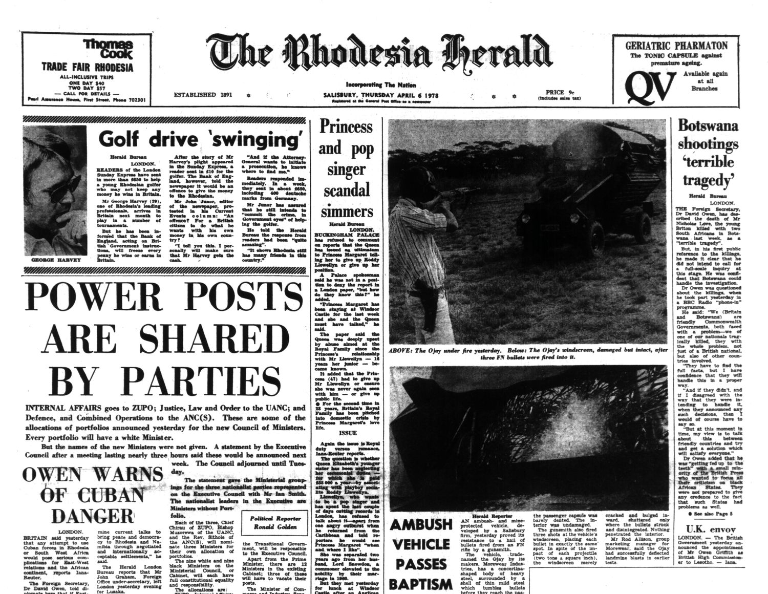 Rhodesia Herald - 6 April 1978