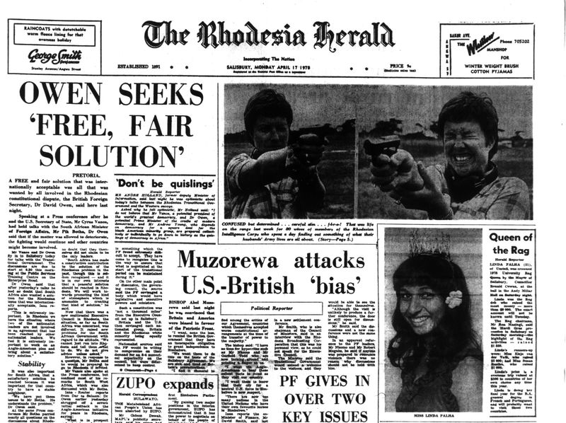 Rhodesia Herald -17 April 1978