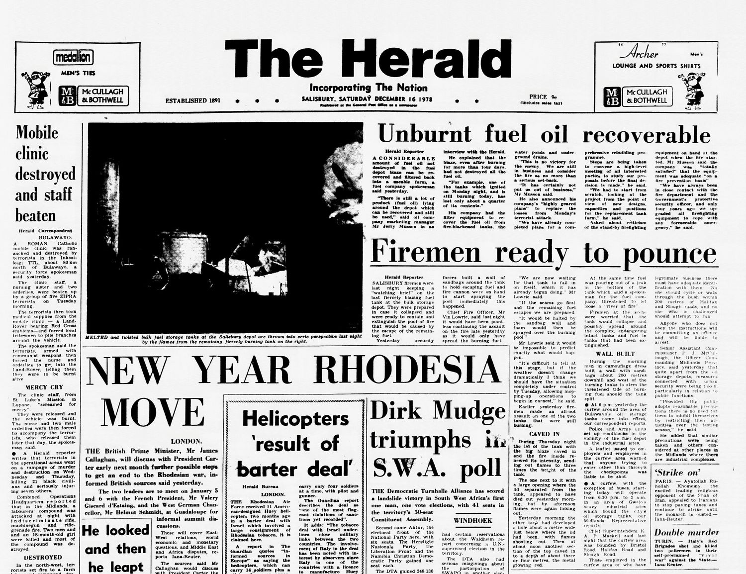 Rhodesia Herald - 16 December 1978