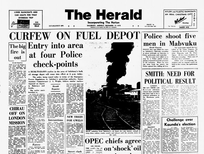 Rhodesia Herald - 18 December 1978