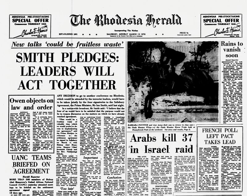 Rhodesia Herald - 13 March 1978