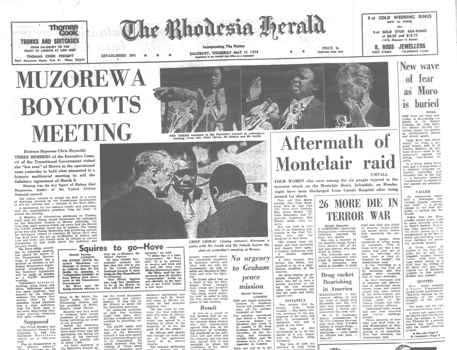 Rhodesia Herald - 11 May 1978