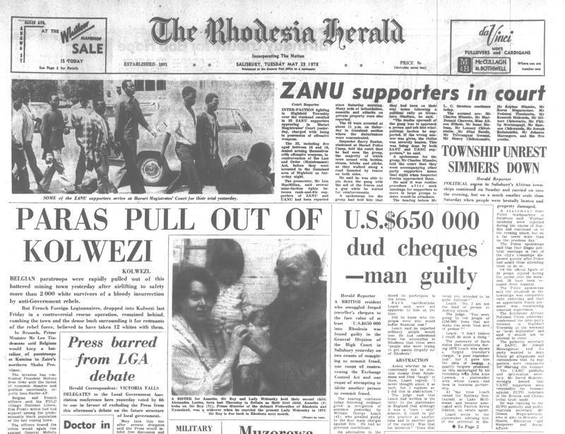 Rhodesia Herald - 23 May 1978