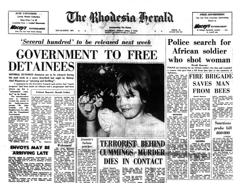 Rhodesia Herald - 7 April 1978