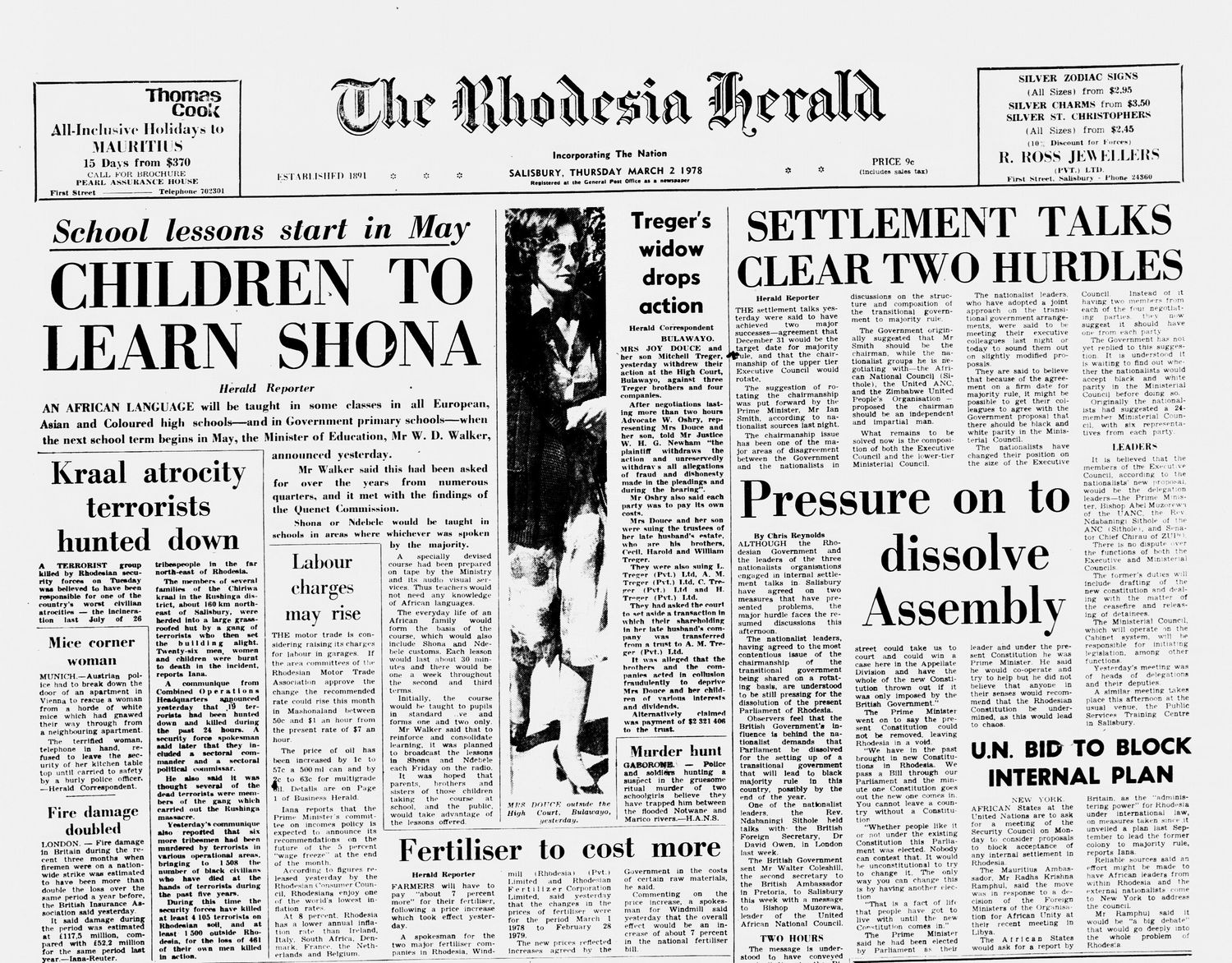 Rhodesia Herald - 2 March 1978